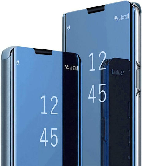 Smart Clear View Book Δερματίνης Μπλε (Galaxy A35)