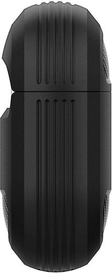 Techsuit Carbon Θήκη Σιλικόνης σε Γκρι χρώμα για Apple AirPods 3