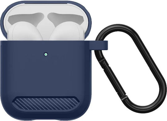 Techsuit Carbon Калъф в Сив цвят за Apple AirPods 1 / AirPods 2