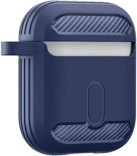 Techsuit Carbon Калъф в Сив цвят за Apple AirPods 1 / AirPods 2