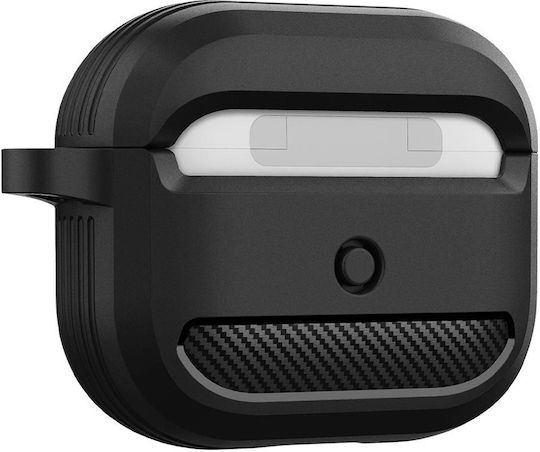 Techsuit Carbon Husă în culoarea Verde pentru Apple AirPods 3