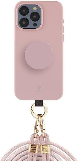 Just Elegance Popgrip Back Cover Pink (iPhone 15 Pro Max)