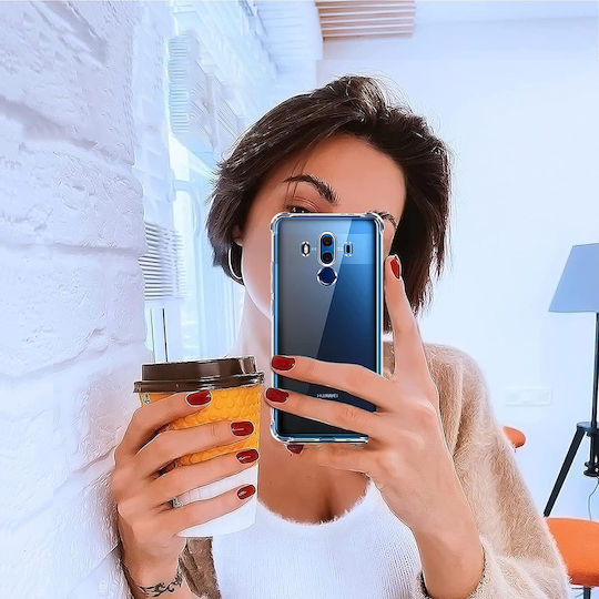 Techsuit Shockproof Clear Back Cover Σιλικόνης Διάφανο (Huawei Mate 10 Pro)
