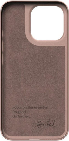 Nudient Thin Umschlag Rückseite Kunststoff Rosa (iPhone 13 Pro)