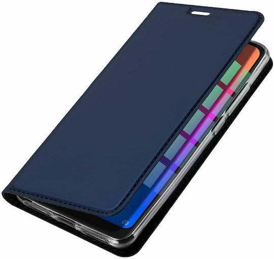 Dux Ducis Задна корица Кожа / Силикон Тъмносин (Galaxy A42)