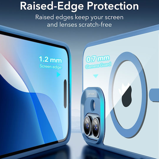 ESR Classic Hybrid Halolock Back Cover Σιλικόνης / Πλαστικό 0.7mm Διάφανο (iPhone 16)
