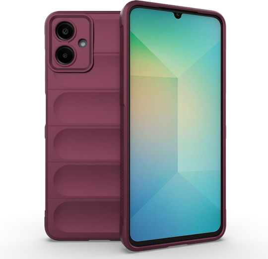 Techsuit Shield Back Cover Burgundy (Samsung Galaxy A06 - Techsuit)