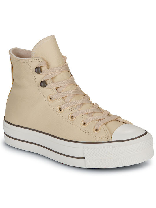 Converse Chuck Boots Beige