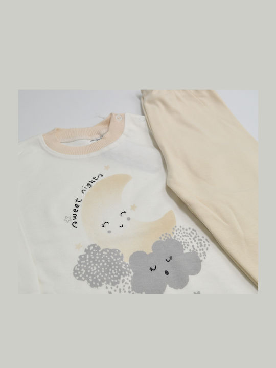 Extan Bebe Kids' Pajamas Winter BEIGE