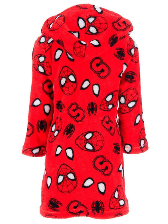 Superheroes Halat pentru copii De iarnă Fleece Red