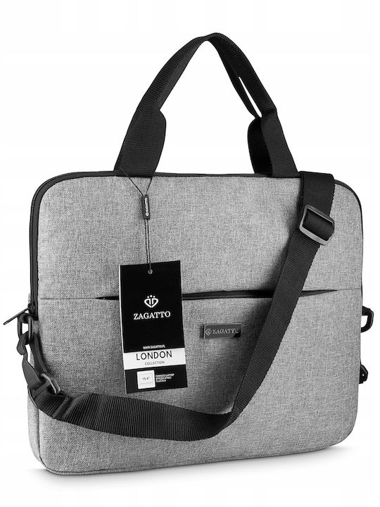 Zagatto Bag Shoulder / Handheld 15.6" Gray ZG88