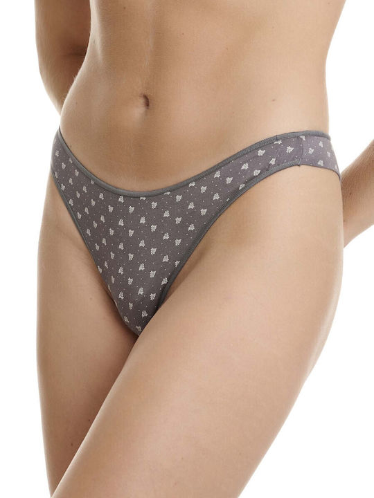 Bamboo Γυναικεία Brazil 2Pack Γκρι