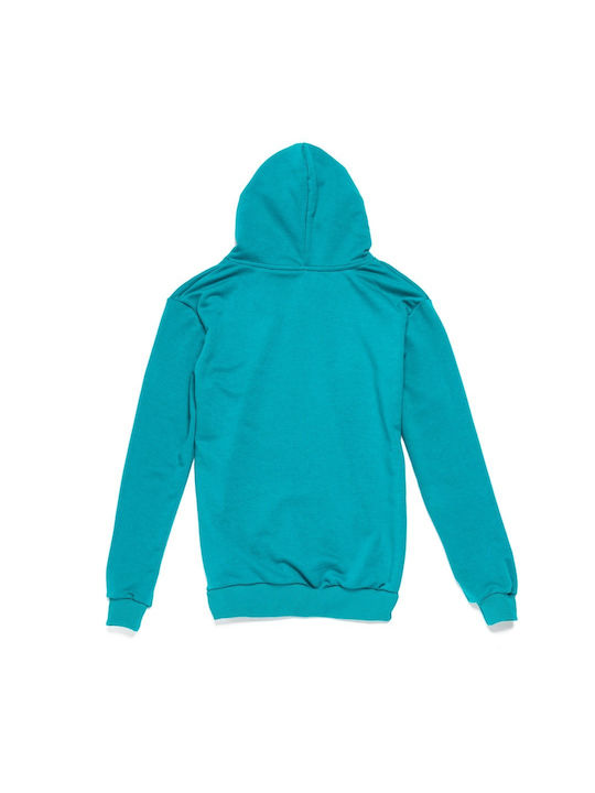 GSA Kids Sweatshirt with Hood and Pockets Petrol