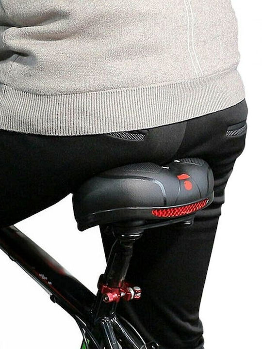 Schwarz Fahrradsattel