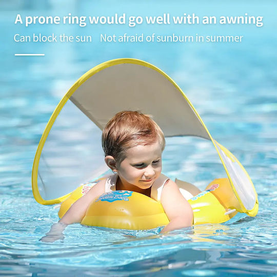 Swimbobo Swimtrainer de copii cu parasolar Galben