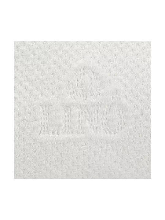 Lino Home Jacquard Pillowcase Set Waterproof White 50x70cm.