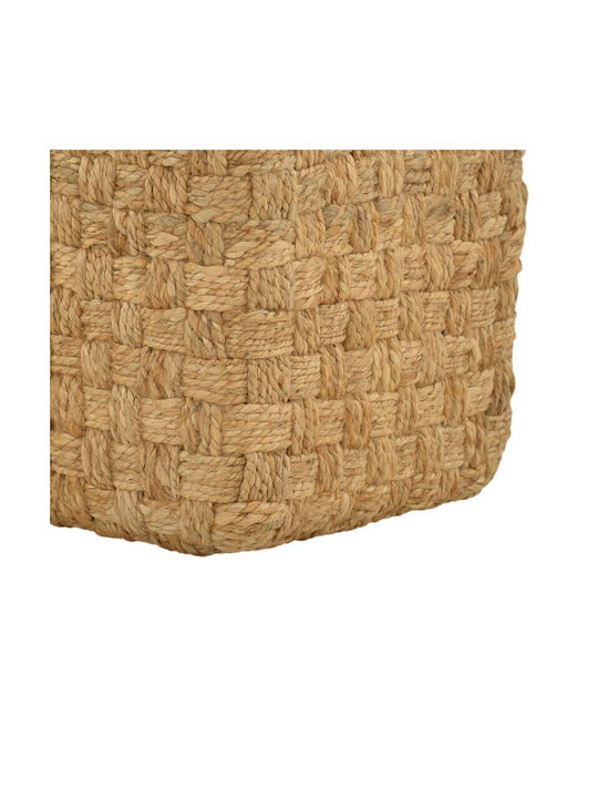 Stool For Living Room Wicker Aropion Beige 40x40x40cm