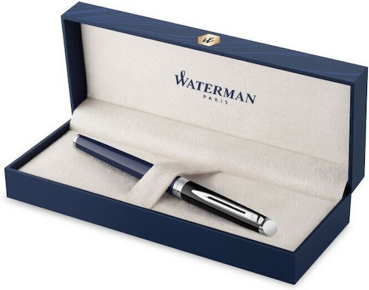 Писалка Waterman Hemisphere Colour Block черно-синя 3026982028488 с фин връх