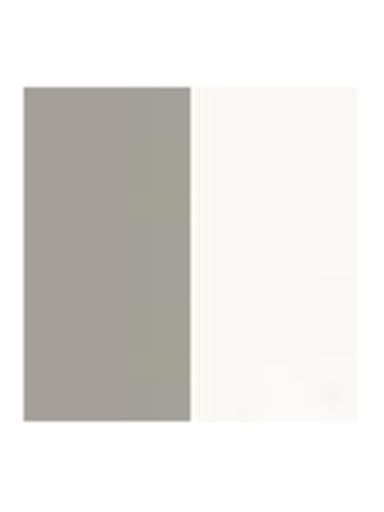 Superior Cabinet Wall with Countertop Glossy Gray/white 80x30x60pcs