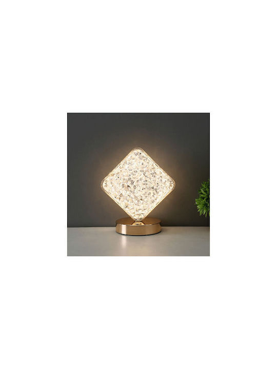 Kristall Dekorative Lampe Weiß