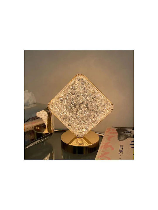Kristall Dekorative Lampe Weiß