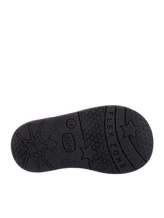 First Step Anatomisch Kinderstiefeletten mit Reißverschluss Gray