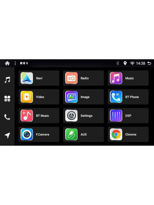 Digital IQ Auto-Audiosystem für Suzuki Swift 2005-2011 (Bluetooth/USB/AUX/WiFi/GPS/Apple-Carplay/Android-Auto) mit Touchscreen 10"