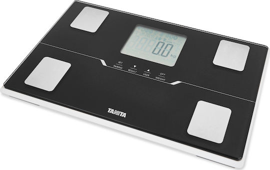 Tanita BC-401 Smart Bathroom Scale with Body Fat Counter & Bluetooth Black