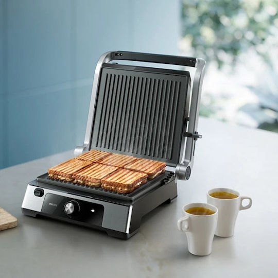 Philips Sandwich Maker Grill with Removable Plates 2200W Inox