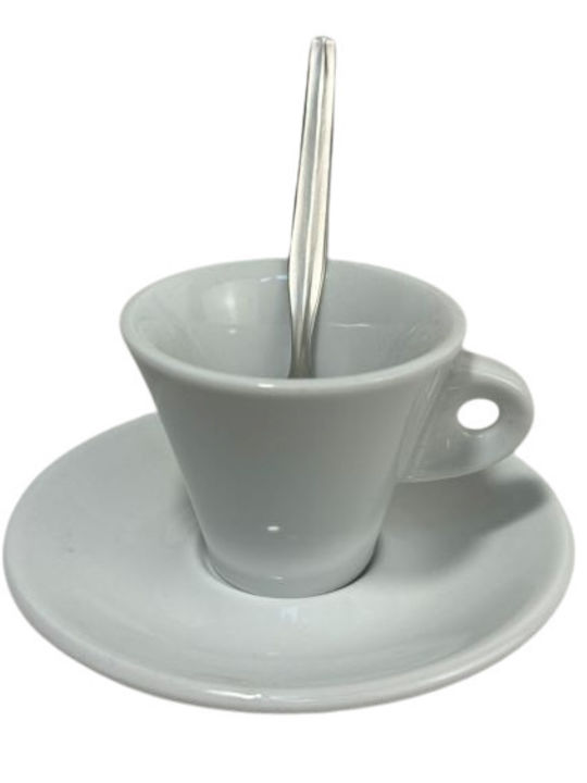 Epiplo-Fos Set Spoons Coffee / Tea Stainless Steel Brown 11.5cm 12 Pieces