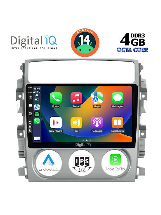 Digital IQ Car Audio System for Suzuki Liana 2001-2007 (Bluetooth/USB/AUX/WiFi/GPS/Apple-Carplay/Android-Auto) with Touch Screen 9"