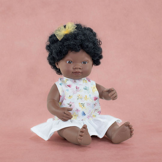 Miniland Baby-Puppe Afrikanisch 38 cm