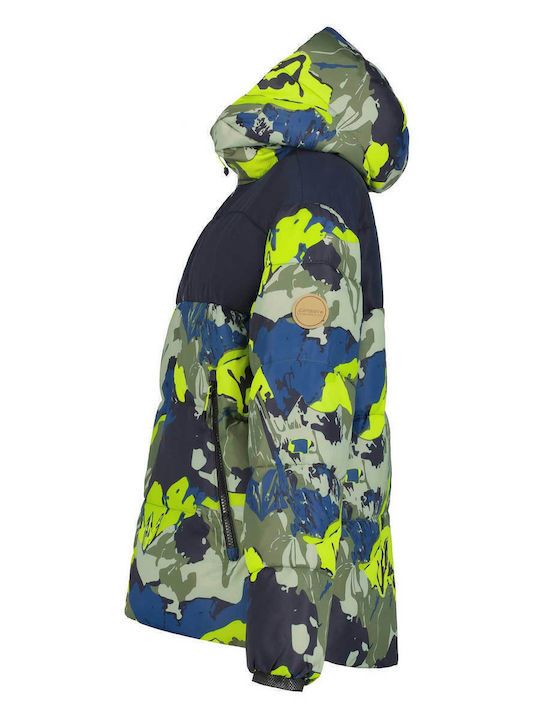 Kinder Freizeitjacke mit Kapuze Multicolour Kirkman