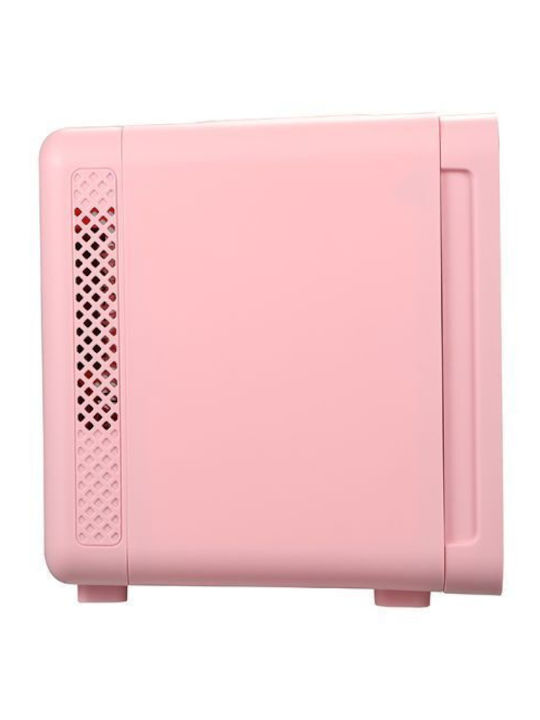 TempMaster Cosmetic Refrigerator 4lt with Mirror & Heating Function Pink 42W
