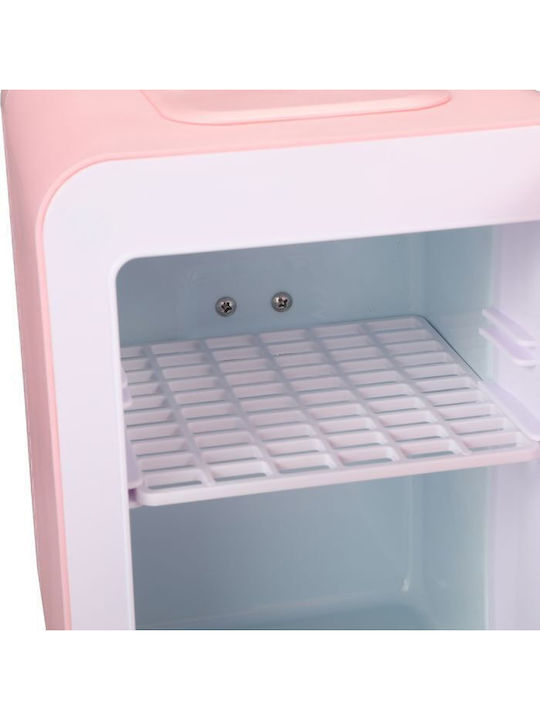 TempMaster Cosmetic Refrigerator 4lt with Mirror & Heating Function Pink 42W