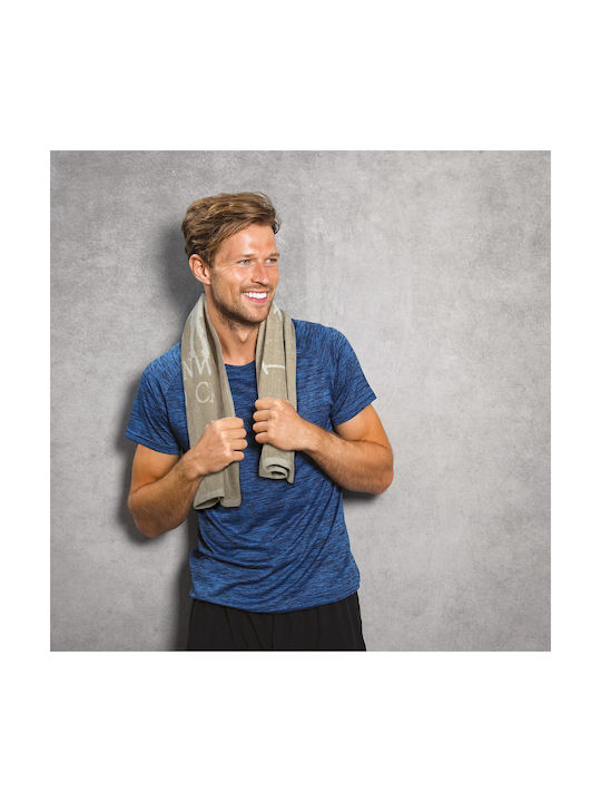 Greenwich Polo Club Cotton Brown Gym Towel 45x90cm