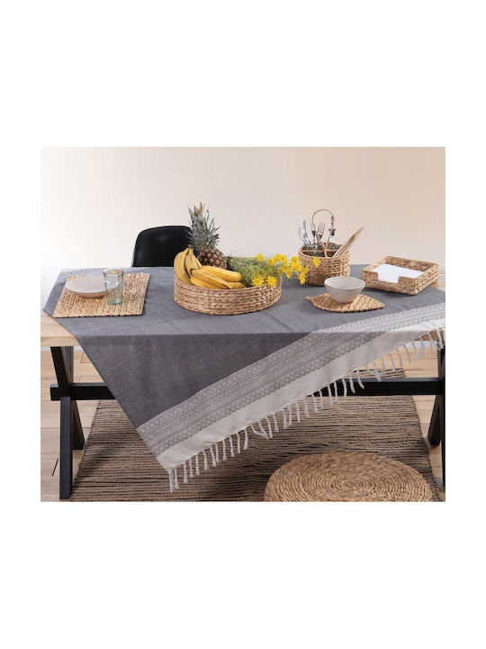 Nef-Nef Homeware Wooden Napkin Holder Romano Beige 23x23x7cm 033275