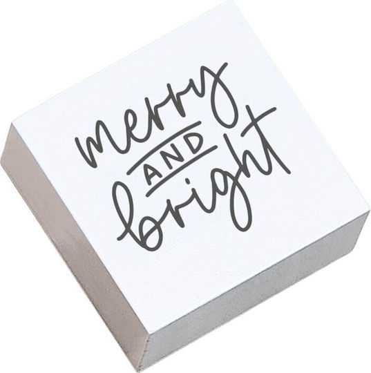 Colop Arts & Crafts May & Berry Stempel Merry Bright Weiß 45x45mm