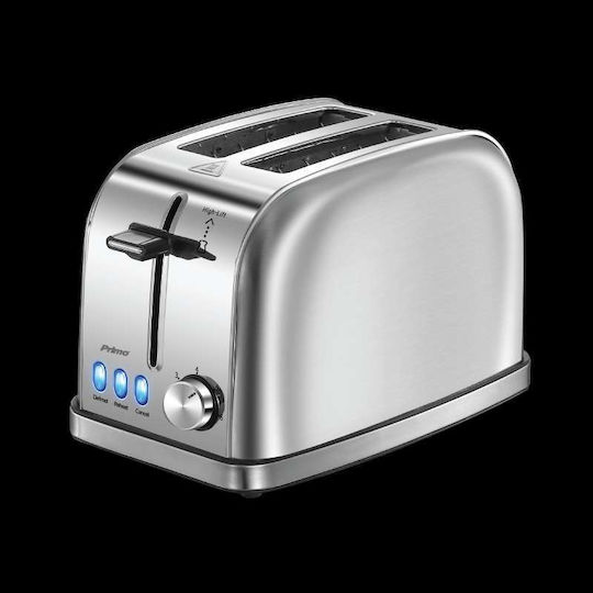 Primo PRST-40453 Prăjitor de pâine 2 sloturi 950W Inox