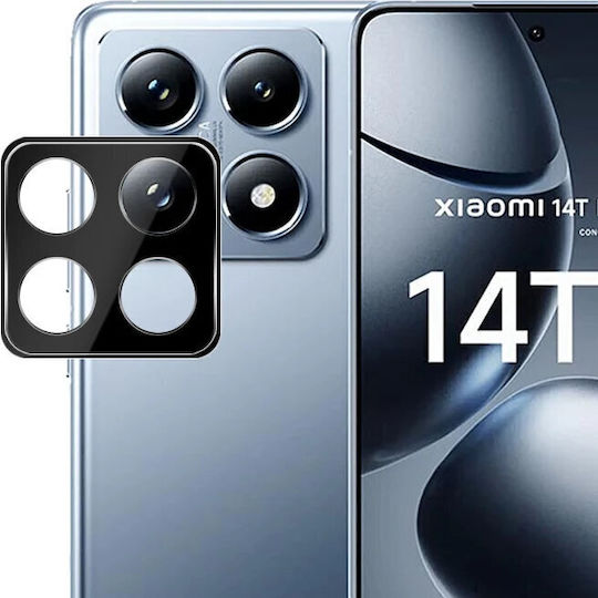 Protector de cameră din sticlă temperată pentru Xiaomi 14t Pro Negru