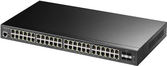 Cudy GS2048PS4-720W Управление на L2 Switch с 44 Портове Гигабитови (1Gbps) Ethernet