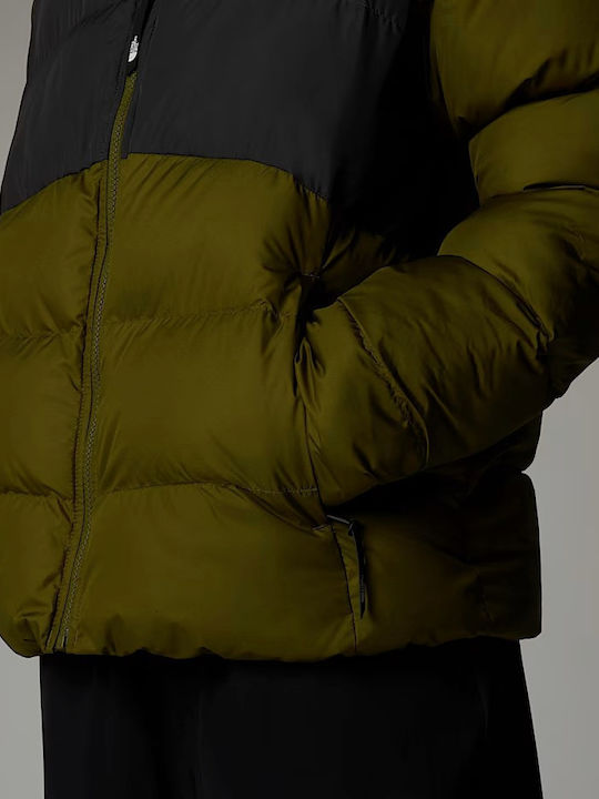 Saikuru Jacket Κοντό Γυναικείο Μπουφάν για Άνοιξη/Φθινόπωρο Πράσινο