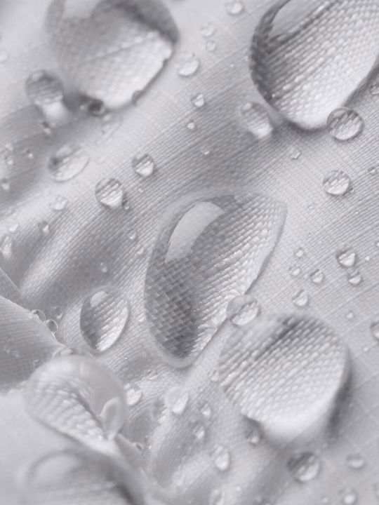 Women's Short Lifestyle Jacket Waterproof for Winter White