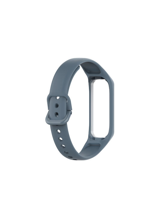 Samsung Galaxy Fit 2 Silicone Watch Band Γκρι Samsung Galaxy Fit 2 Silicone Watch Band Γκρι