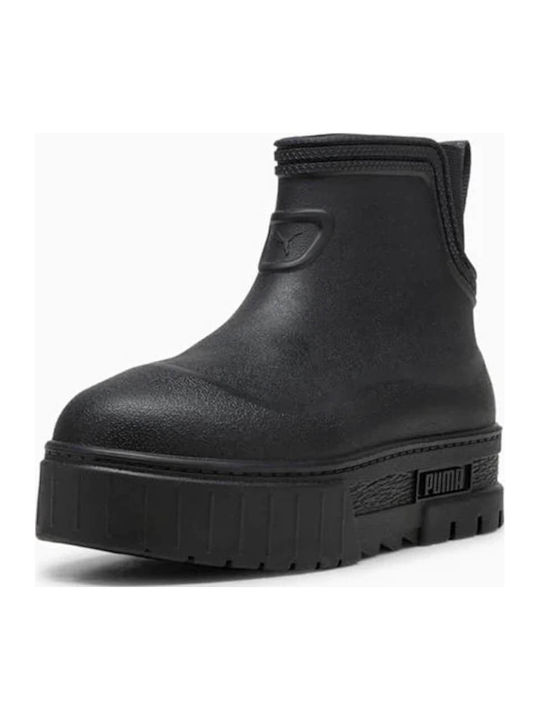 PUMA Mayze Wellis Μποτάκια Μαύρα