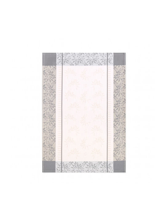 Zwoltex Towel from 100% Cotton in Gray Color 50x70cm