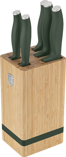 Berlinger Haus Collection Set of Knives with Base Made of Stainless Steel 6 Pieces