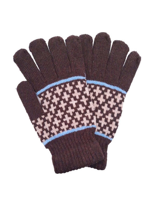 Kids Gloves Brown