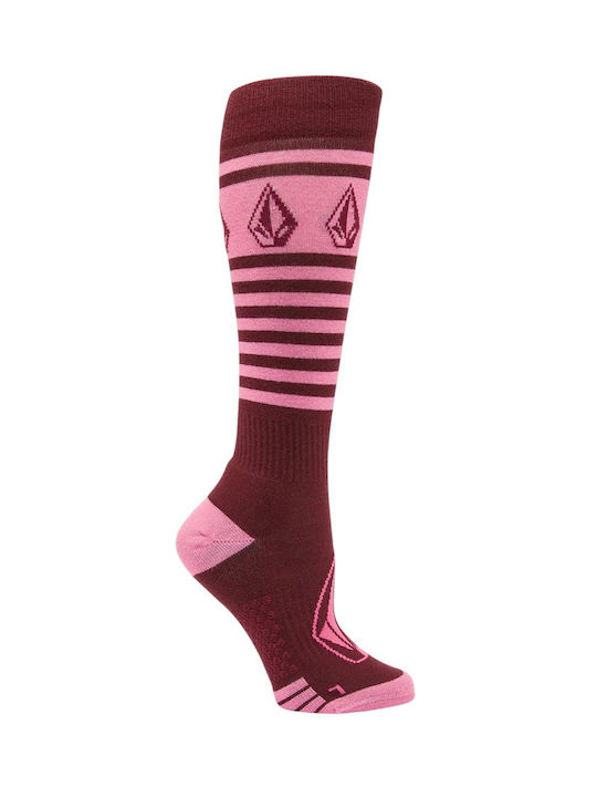 Volcom Striker Damen Socken Burgundisch 1Pack Volcom Striker Damen Socken Burgundisch 1Pack