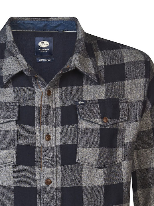 Long-sleeved Shirt Navy Blue